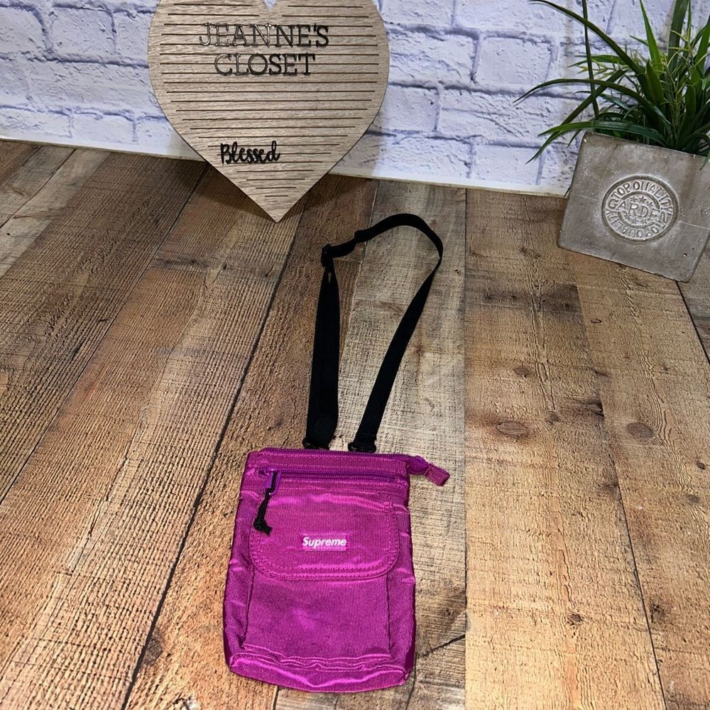 Supreme Utility Pouch Red Nylon Cordura SS/2019 Shoulder Bag Crossbody